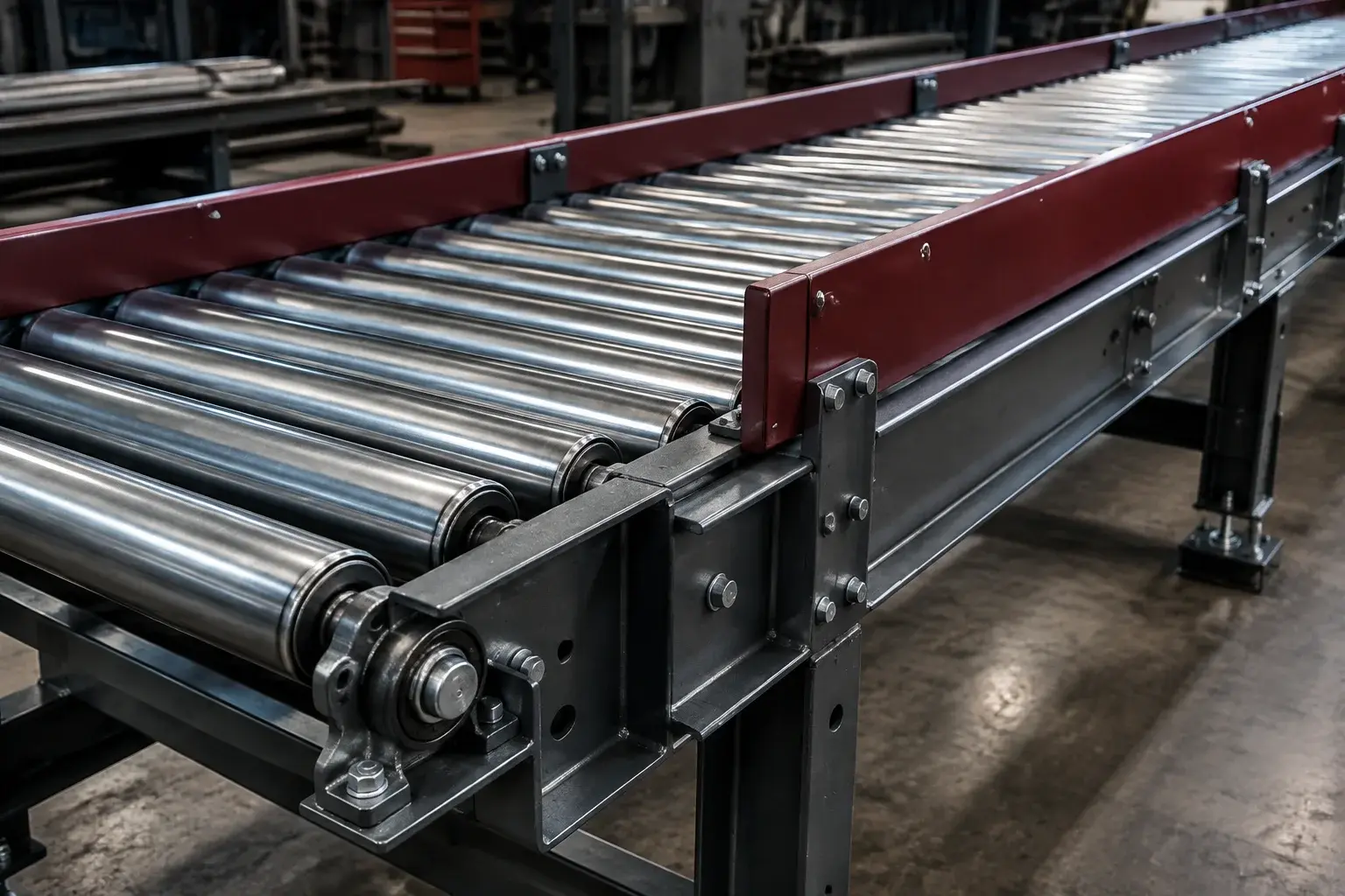 Conveyor systems illustrative product arrangement