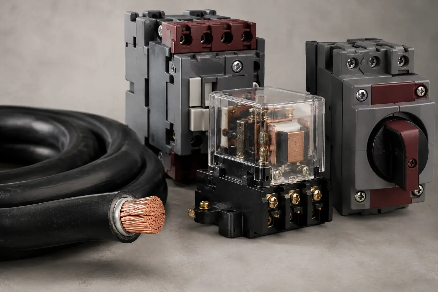 Electrical supplies illustrative product arrangement
