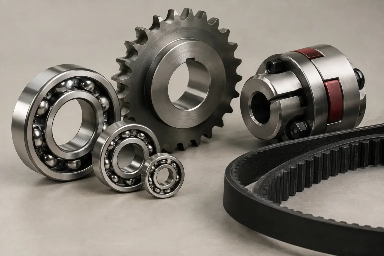 Mechanical supplies illustrative product arrangement